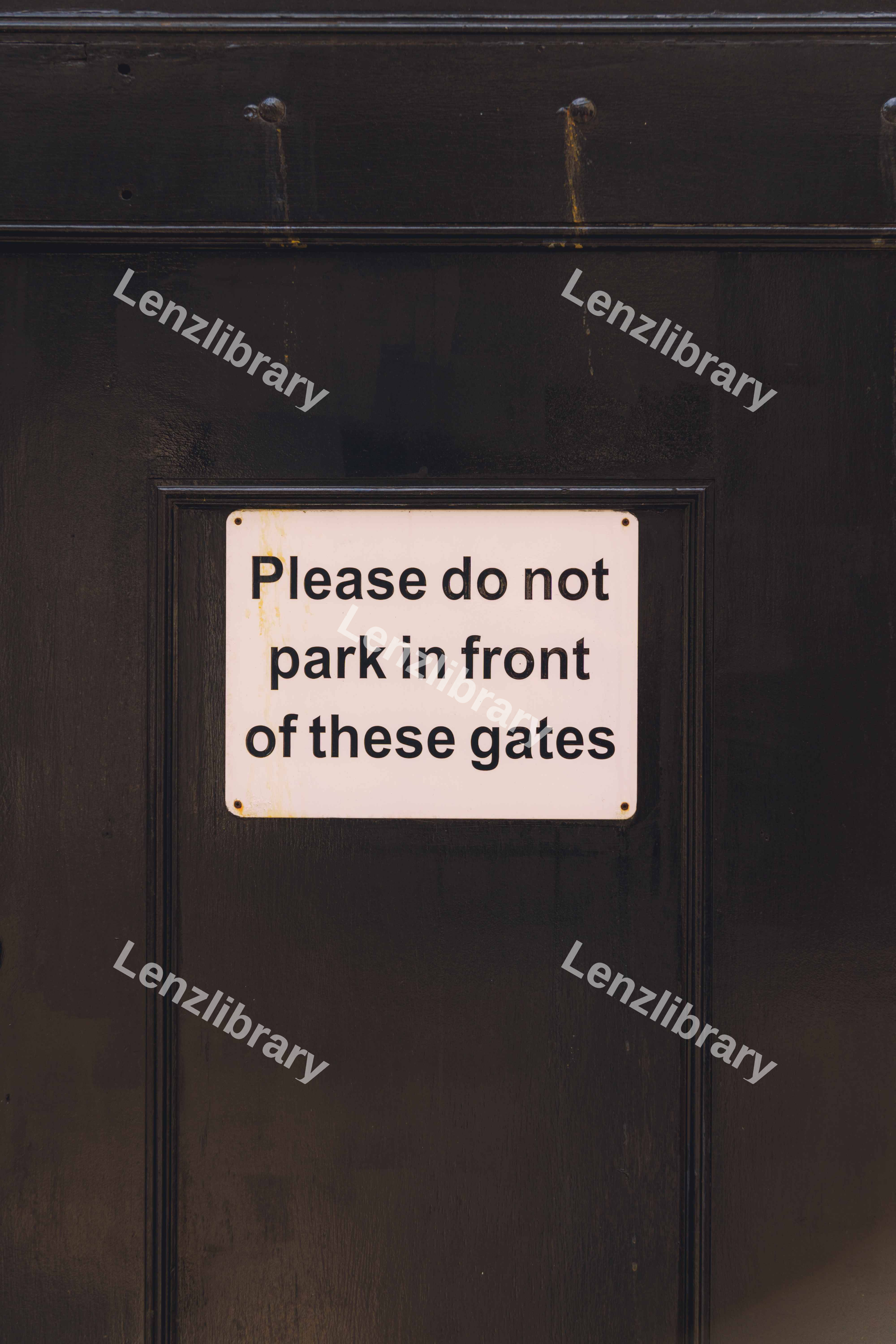 Please Do Not Park